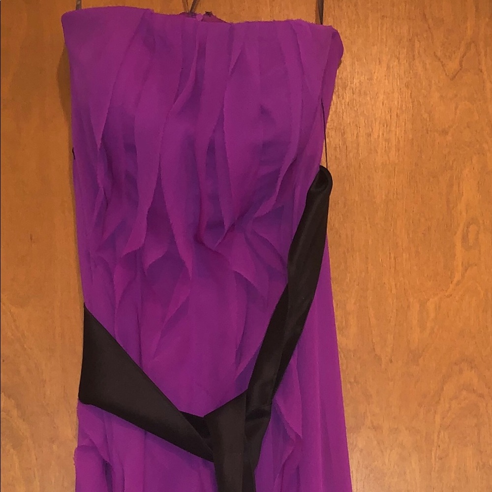 Bridesmaid dress from David’s bridal